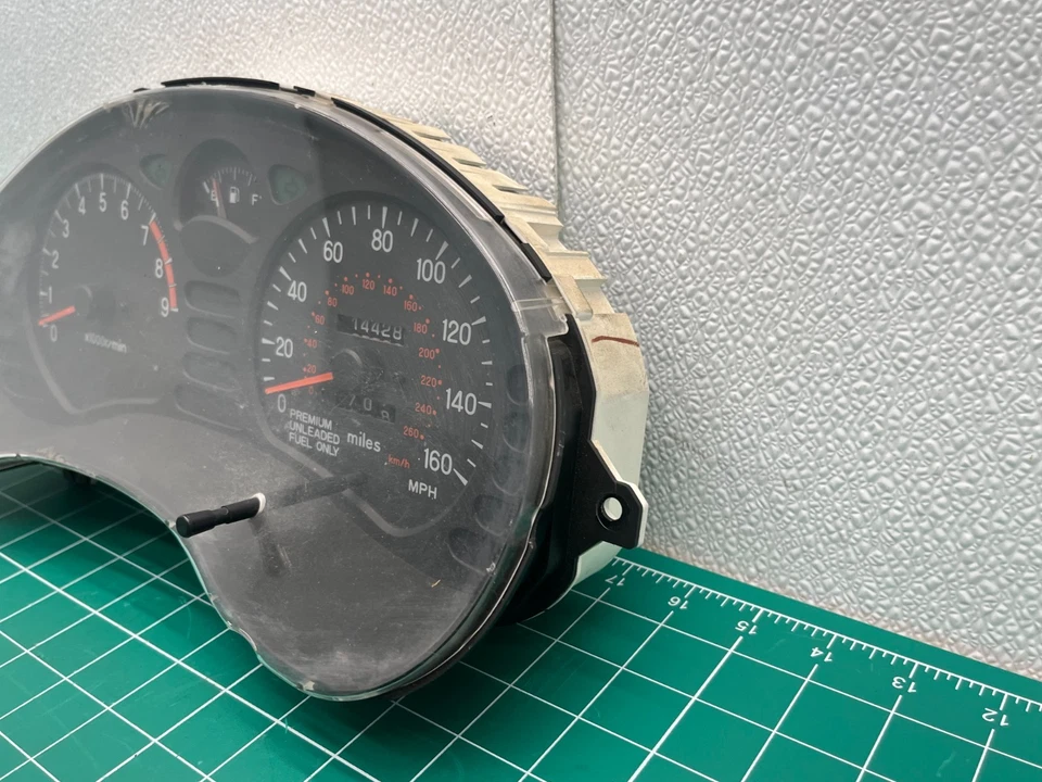 94-99 MITSUBISHI 3000GT MT VELOCÍMETRO CUADRO DE INSTRUMENTOS CALIBRE OEM Foto 3 de 4