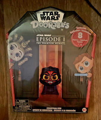 Disney Doorables Star Wars Phantom Menace Episode I Collection Peek 8 Figures