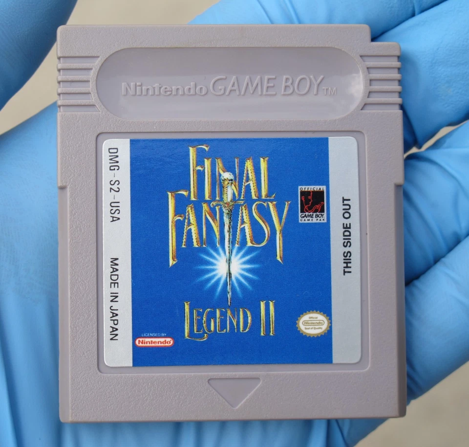 Nintendo Gameboy Final Fantasy Legend I & II (Lote RPG Casi Como Nuevo) 1 y 2 ¡AHORRA! Foto 3 de 4