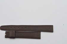 OMEGA CINTURINO PELLE 16MM PER DEPLOYANTE 14MM NUOVO MAI INDOSSATO MARRONE