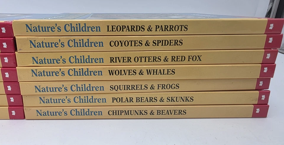 getting to know nature's children books 2-Sided hardcover book Lot of 27 - Image 3 of 4