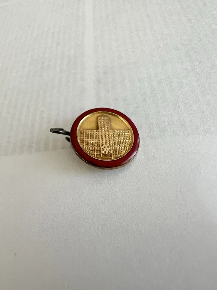 Prendedor de solapa Sears Service Award de oro amarillo de 10 k Foto 2 de 3