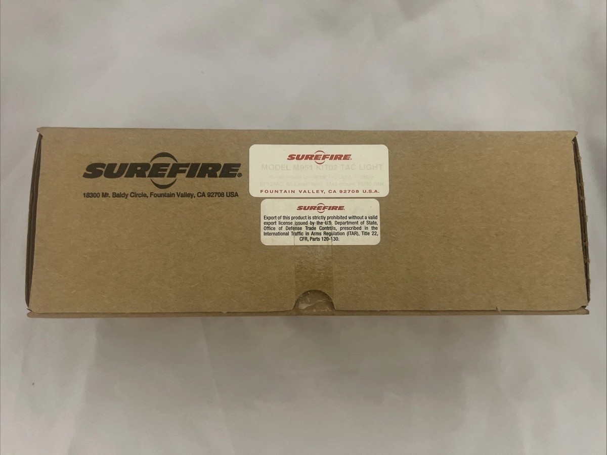 SUREFIRE M951 KIT02 TAC LIGHT -NEW IN OPEN BOX- | eBay