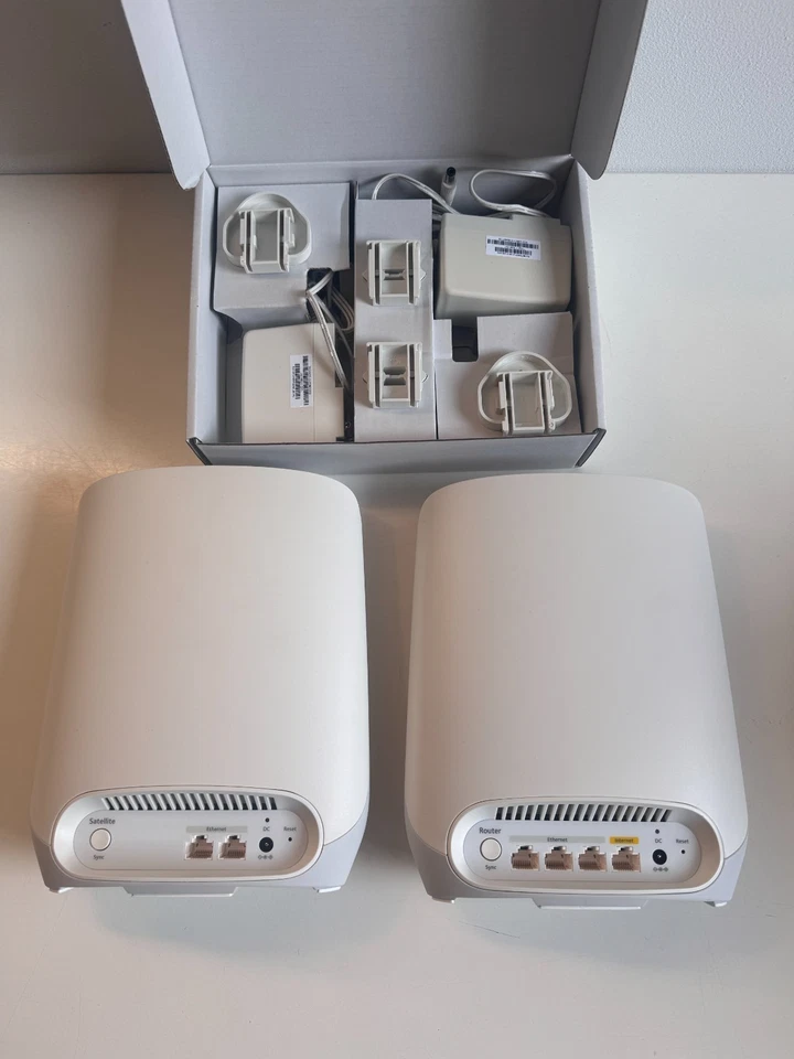 Netgear Orbi Mesh RBK762 |Tri-Band | WLAN 6 | Router + Satellit | 350m2 Abdeckug - Bild 3 von 3