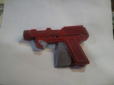 Vintage Super Nu-Matic Jr. Metal Toy Paper Shooter, Trigger In Working Order