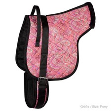 Pfiff Reitpad - leichtes Reitkissen  bunt baumloser Sattel reiten Pferd Training