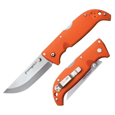 Cold Steel Finn Wolf 3-1/2  Griv-Ex Handle (Blaze Orange) 20NPJ