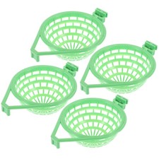 4 Pcs Plastic Bird Nest Hollow Out Hanging Nest for Parrot Birds Supplies
