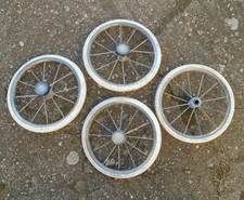 4 x Räder Felge Rad Kinderwagenräder DDR Kinderwagen alt Kinderwagen Ostalgie !!