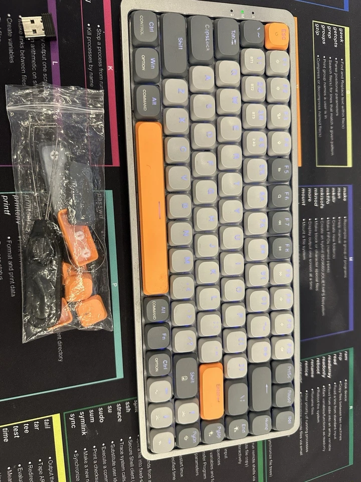 Redragon K652 75% Wireless RGB Mechanical Keyboard, Tri-Mode 84 Keys brown Switc - Image 2 of 4