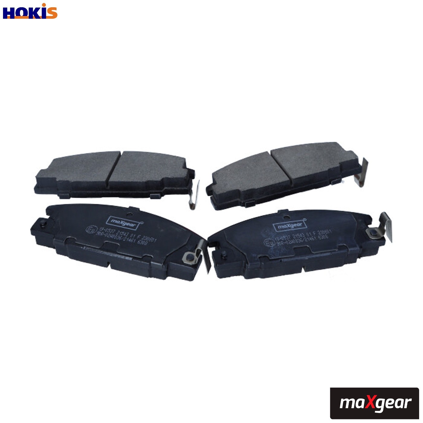 BRAKE PAD SET DISC BRAKE 19-0537 FOR VAUXHALL BRAVA/Pickup FRONTERA/Mk  ISUZU