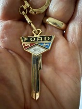 Vintage Nos Ford Logoemblem Key Blank 1952-1965 Fairlane