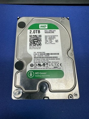 WD Green 2TB 3.5  SATA III Internal Hard Drive WD20EZRX Desktop HDD Tested