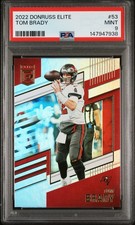 2022 PANINI DONRUSS ELITE #53 TOM BRADY PSA 9