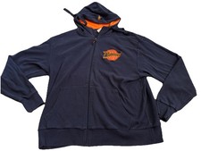 NBA Exclusive Collection Blue Orange Logo Golden State Warriors Hoodie Sz XL