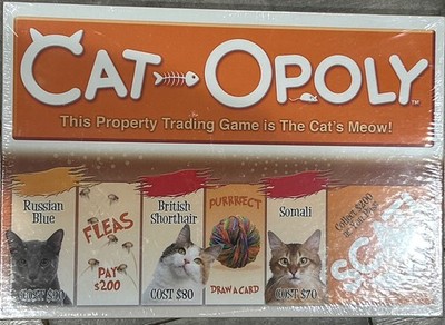 CAT-OPOLY von Late For The Sky NEU fabrikversiegelt Eigentum Handel Brettspiel