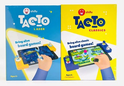 NEW Shifu Tacto 2-In-1 Combo Laser & Classics STEM Digital Board Games