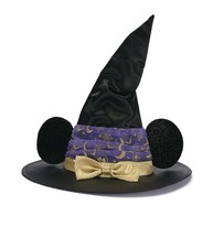 Disney Kids Halloween Costume Minnie Mouse Witch Hat,One Size Fits Most,NWT
