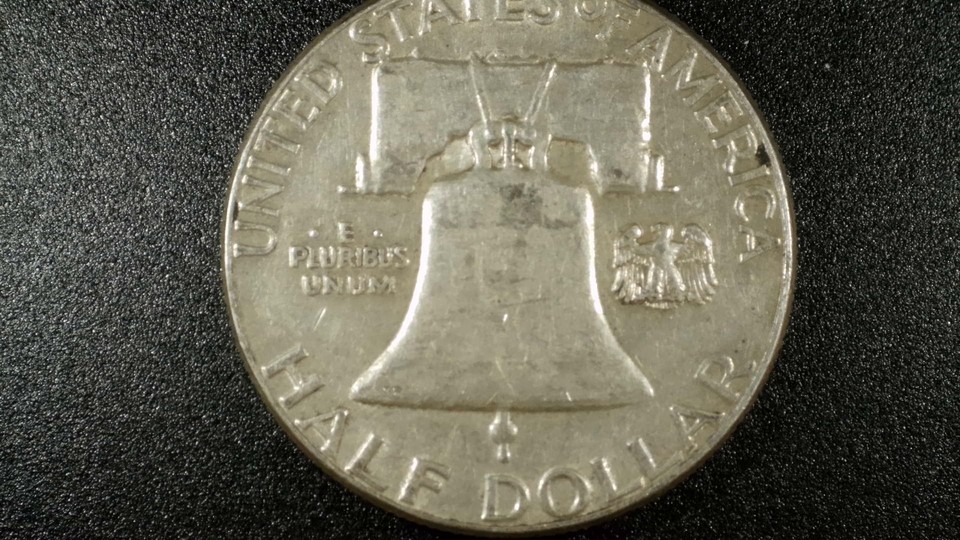1959 P Frainklin Half Dollar 90% SILVER Free Shipping+ Tracking - 001 ...