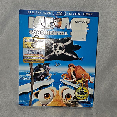 20th Century Fox Ice Age: Continental Drift Blu-ray/DVD 2012 PG Digital Copy