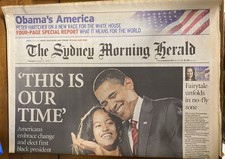 The Sydney Morning Herald - Barack Obama - President - November 2008