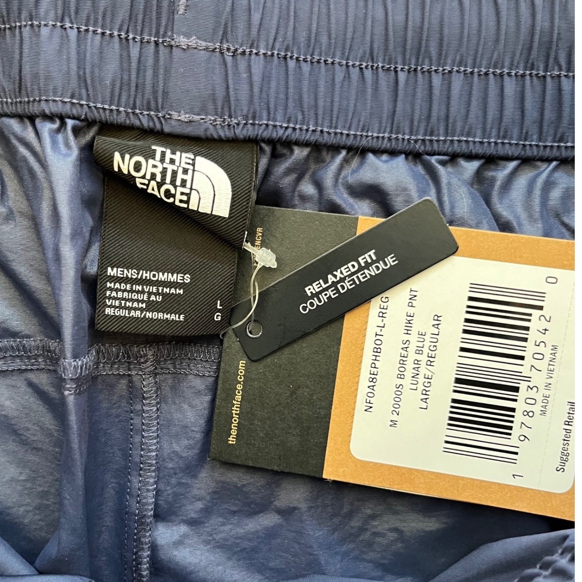 その他 M The North Face M 2000S Boreas Hike Pant Lunar Blue Relaxed Fit