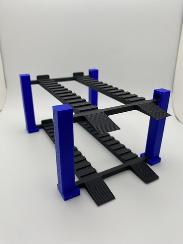 1:32 Scale Slot Car Diecast 4 Post Lift Display 2 tier - Picture 3 of 5