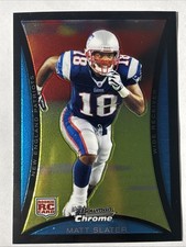 2008 Bowman Chome Matt Matthew Slater BC52 Rookie Patriots!!