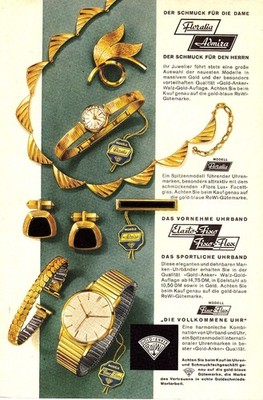 3w27049/ Reklame aus 1964   Schmuck Floralia