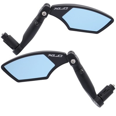 XLC Fahrradspiegel  MR-K23 Innenklemmung links o rechts schwarz blau getönt