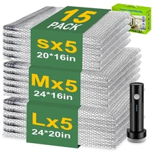 Vacuum Seal Bags for Clothing with Wireless Electric Pump - Travel & Home Use...