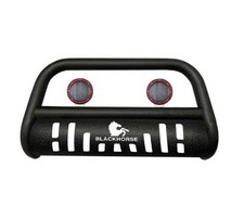 Black Horse Bull Bar-t Textured Black W5.3led Fits 2006-2015 Honda Ridgeline