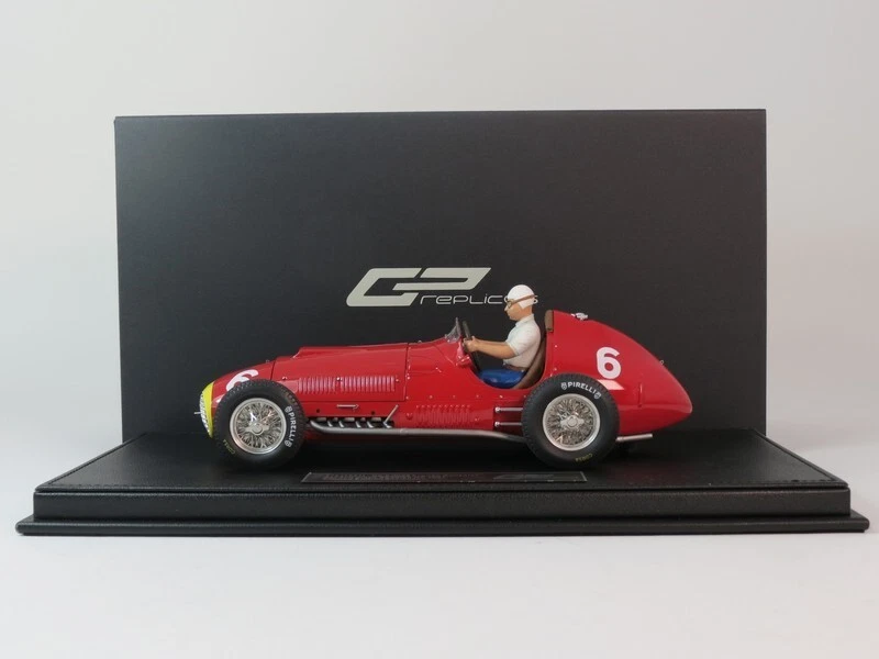GP реплики Ferrari 375 #6 J.F. Гонсалес 2-й Гран-при Испании Монца 1951 1:18 GP175CWD - Изображение 4 из 4