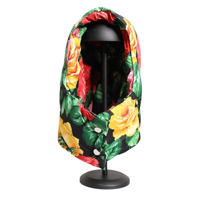 【VIP価格】DOLCE & GABBANA Multicolor Floral Wrap Hat DOLCE & GABBANA Hat Multicolor Floral Print Whole Head Wrap