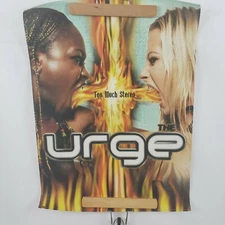 Vtg The Urge Too Much Stereo Promo Poster 18x24 2000 Immortal Records Band