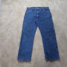 Wrangler 13MWZ Cowboy Cut Jeans Men's 36x30 Denim Rodeo Rancher western