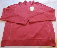 Tommy Bahama Men's Long Sleeve 1/4 Zip Pullover Sweater Size L