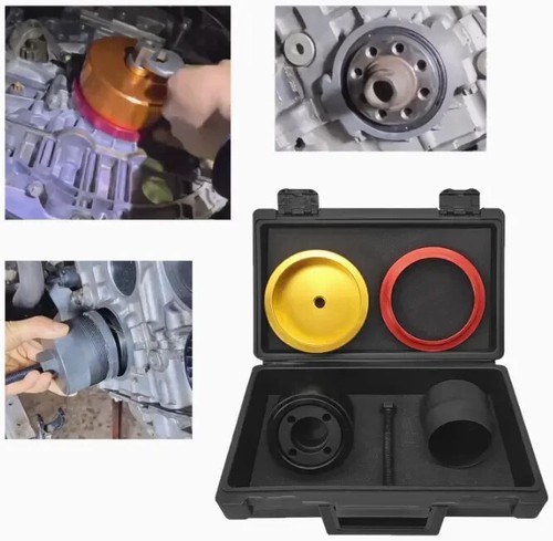 Kit de herramientas instalador removedor de sello de aceite delantero y trasero del cigüeñal para motor BMW N55 - Imagen 2 de 4