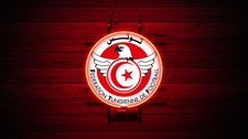 Tunisia Glass Neon Light Sign Bar Wall Hanging Football Team Nightlight 14