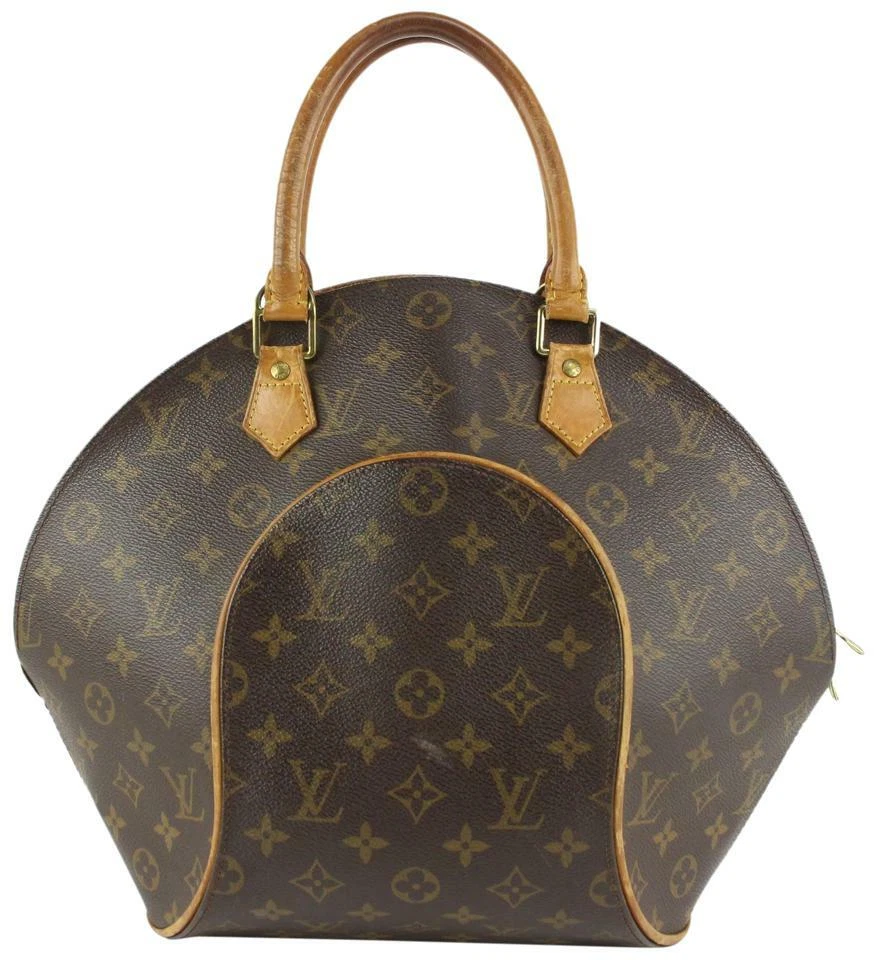 Louis Vuitton Discontinued Monogram Ellipse MM Shell Bowler Bag 1220lv37