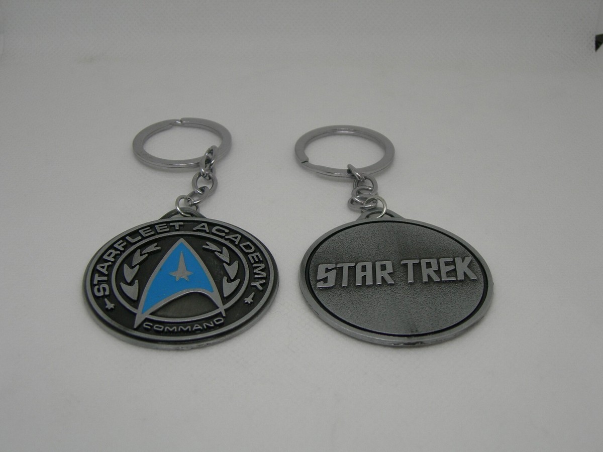 STAR TREK Starfleet Acadamy Pendant Metal KEY CHAIN Metal