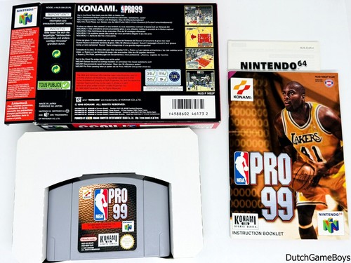 Nintendo 64 / N64 - NBA Pro 99 - EUR - Picture 2 of 6
