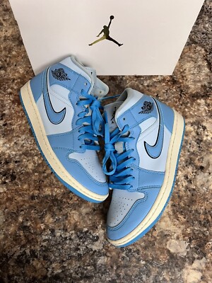 Nike air Jordan 1 ice blue size 8 Wmns 6.5Y authentic dv1302400