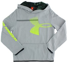 Under Armour Boys Fleece Hoodie Sweatshirt Loose Fit Graphic Pullover 1318227