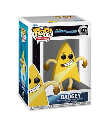 Star Trek Lower Decks POP! Badgey TV Vinyl Figur 9 cm