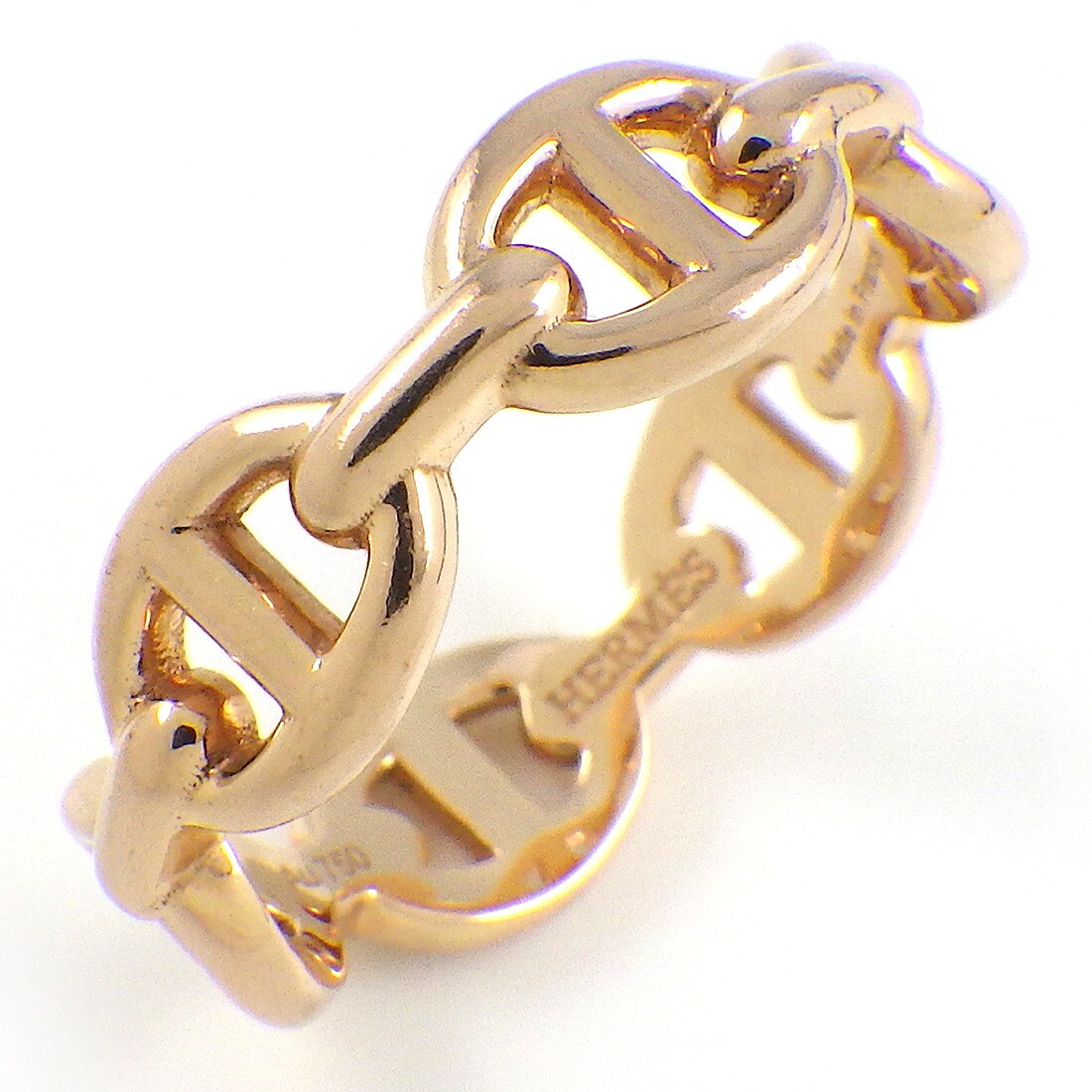 【HERMES】Bague Chaine d'Ancre Enchainee petit modele リング Chaine d'ancre Enchainee ring, small model | Hermès USA