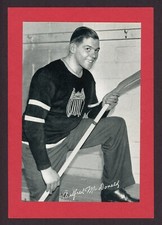 1934-43 BEE HIVE HOCKEY PHOTOS (Group 1) WILFRED MCDONALD OLYMPIC SWEATER  27288
