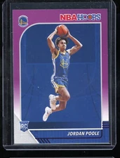 2019-20 Panini Hoops JORDAN POOLE Purple Variant Rookie RC #223