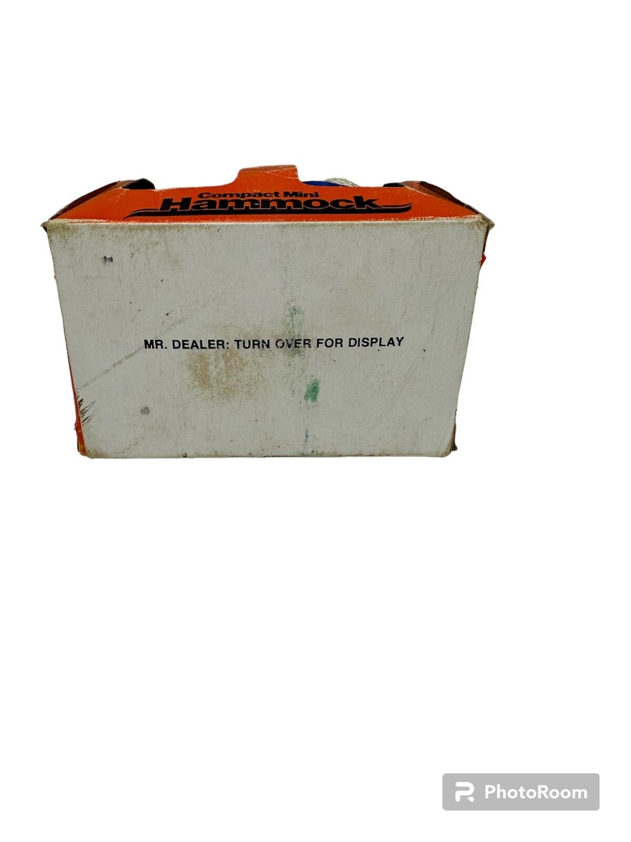 Mini Hamac Vintage 'Mini Pak' Pour Camping Et Randonnée - Ultra Léger, Fabriqué Aux USA