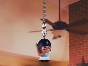 Teenymates Mlb Baseball Tampa Bay Rays Ceiling Fan Pull Light